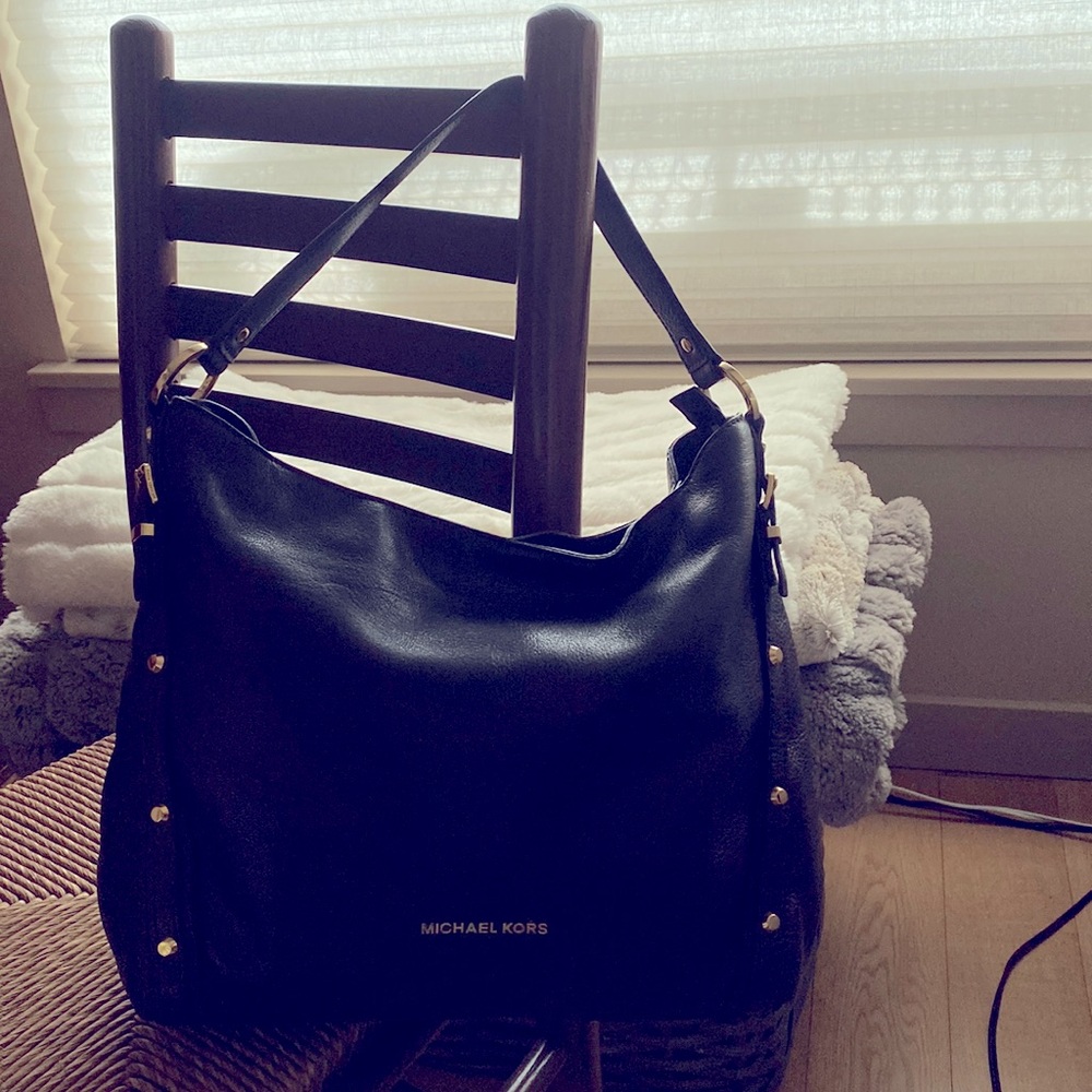 Michael Kors dark brown handbag - only used once